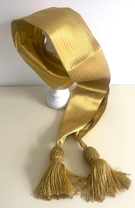 Janet's Healing Journey - Blog #21 THE GOLDEN SASH